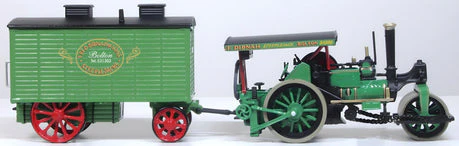 1:76 Fred Dibnah's Aveling & Porter Steam Roller with Living Van - Image 3