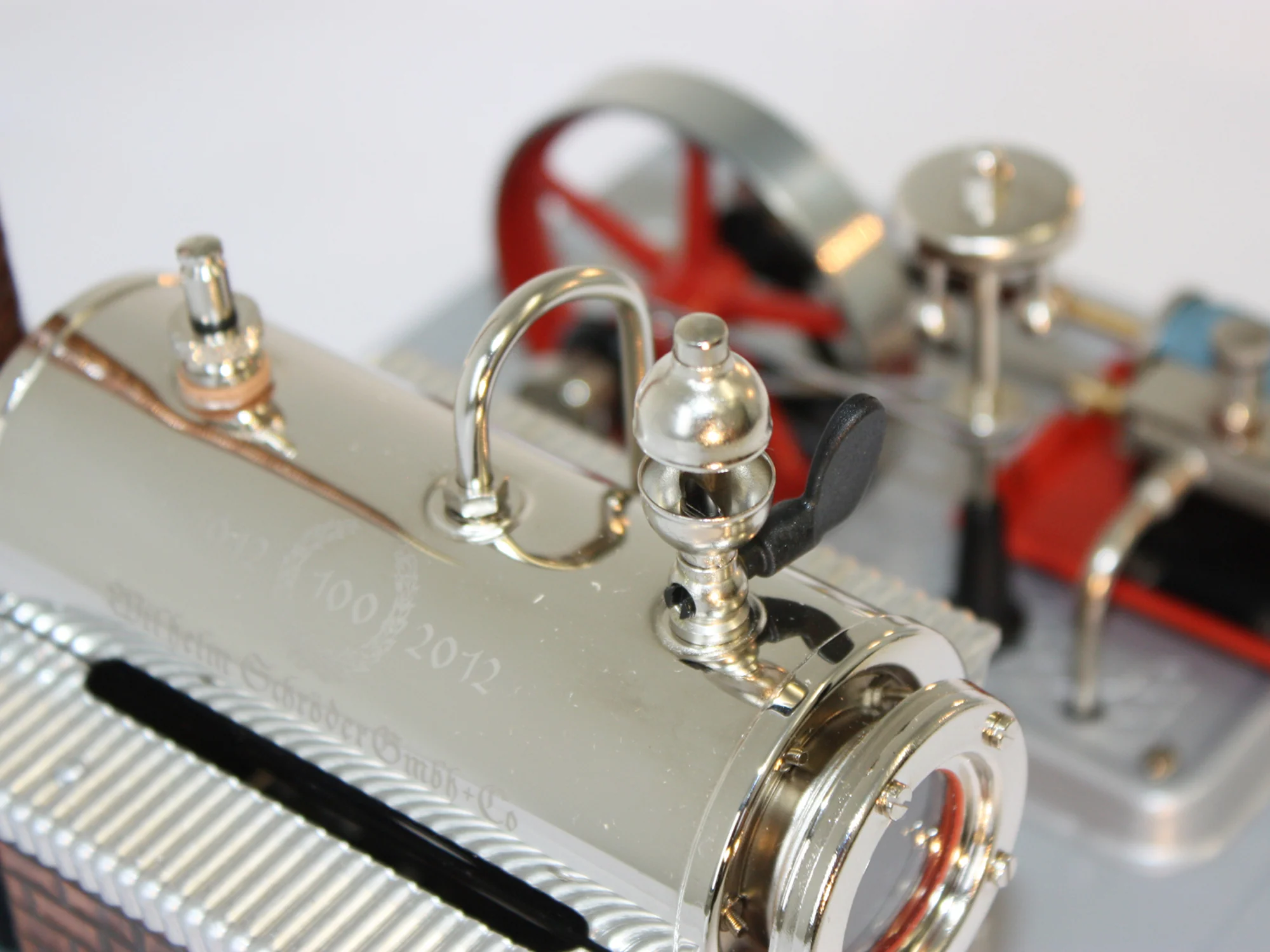 Wilesco D10 Stationary Steam Engine Anniversary Edition 100 Years - Image 5