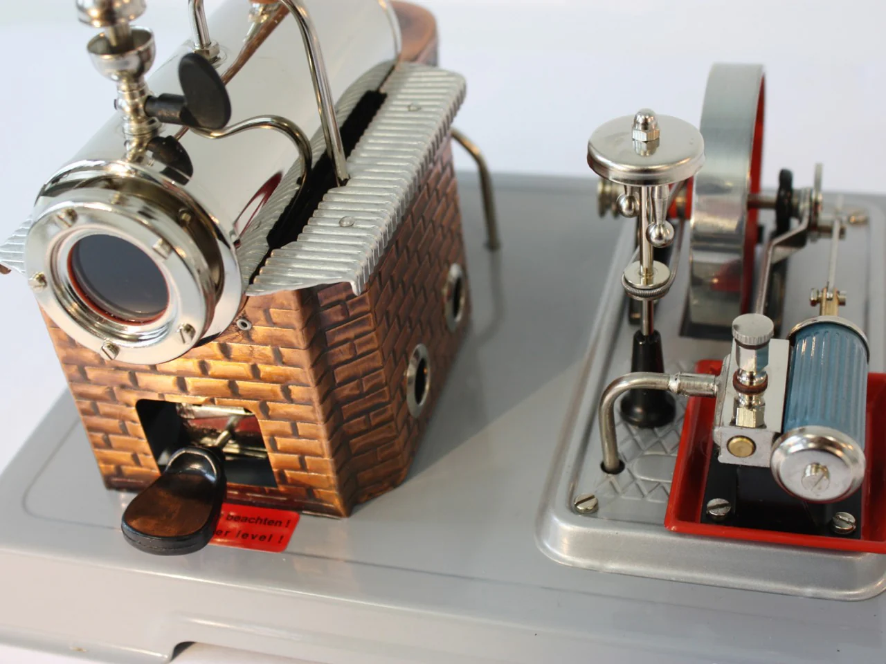 Wilesco D10 Stationary Steam Engine Anniversary Edition 100 Years - Image 6