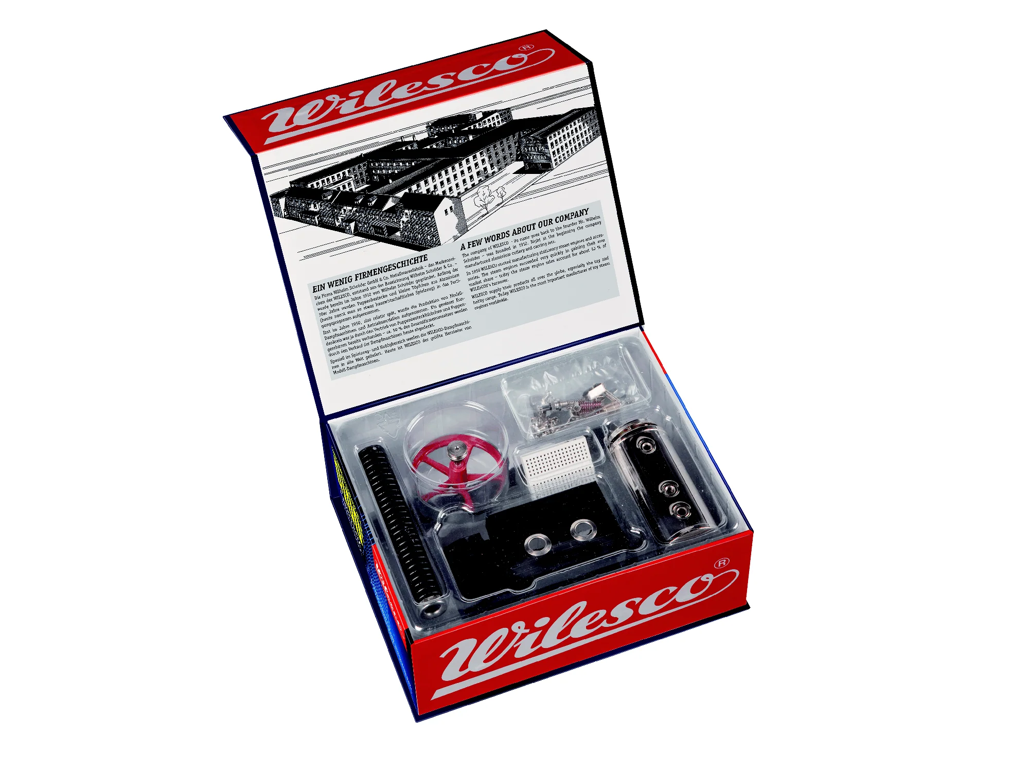 Wilesco D100E Experimental Box with Stationary Steam Engine - Image 3