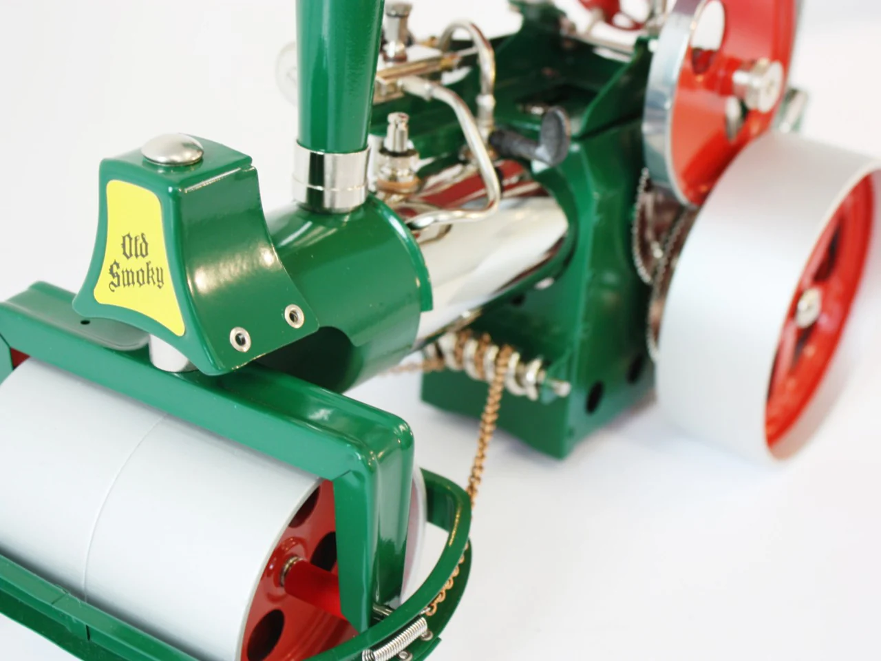 Wilesco D365 Steam Roller 'Old Smoky' Green - Image 9